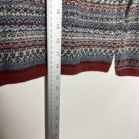 John Lewis Sweater Boys 9 Years Old Fair Isle Festive Cotton Wool Blend Classic - Picture 4 of 12